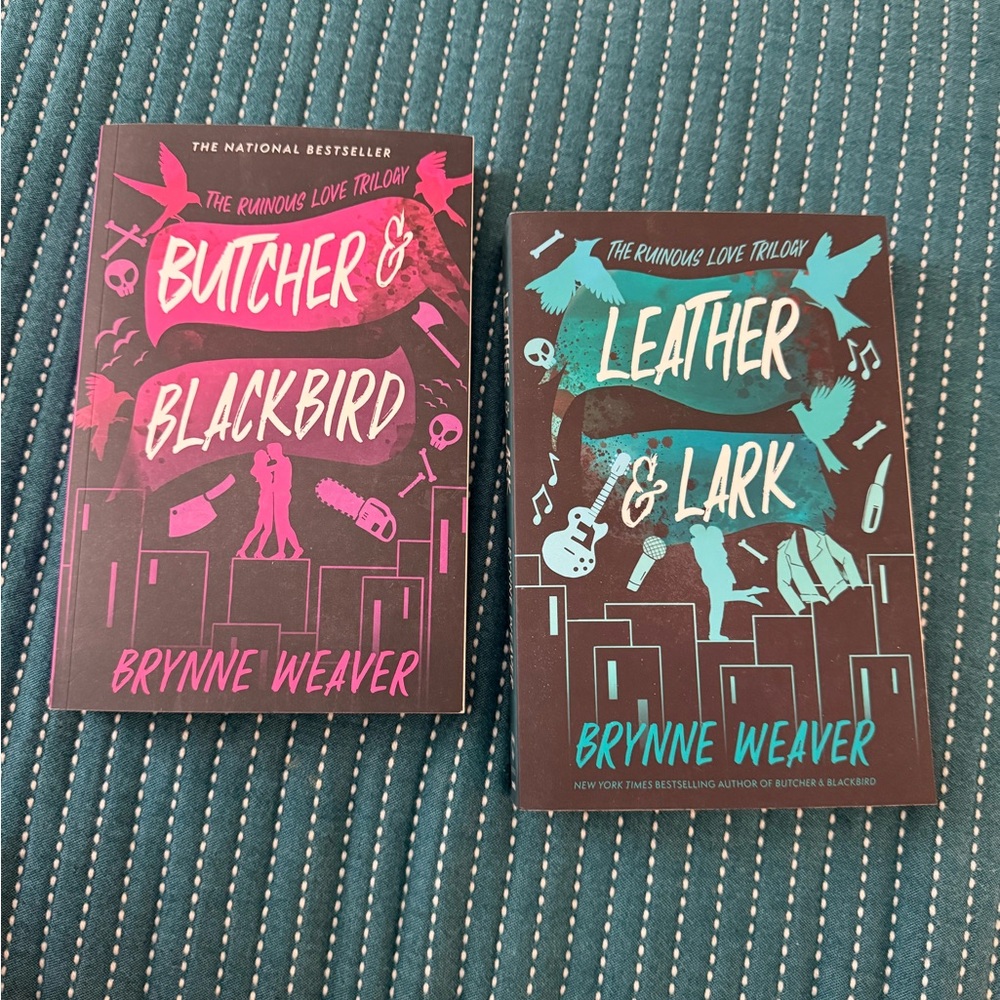 Butcher & Blackbird and Leather & Lark Books